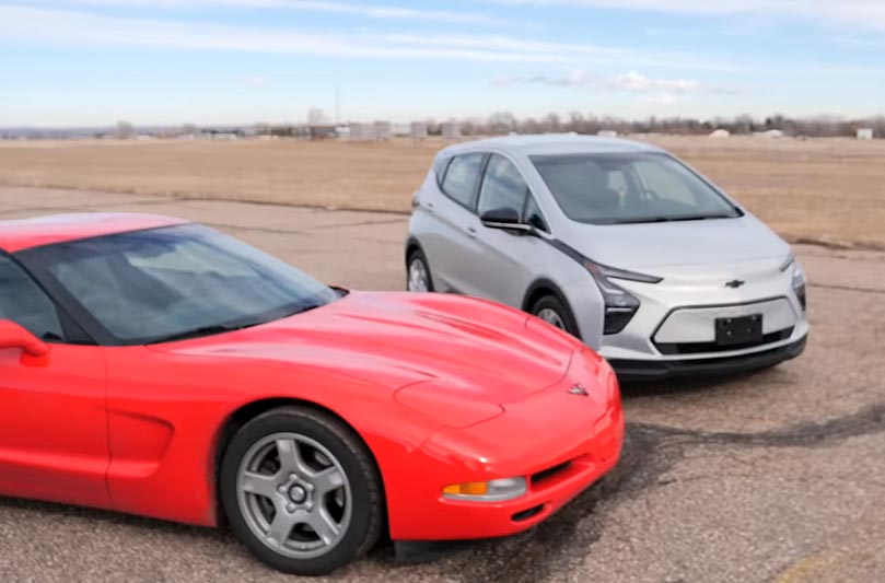 Способен ли Chevrolet Bolt обогнать бензиновые Camaro и Corvette