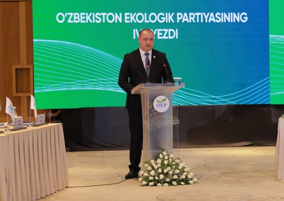Экопартия утвердила Абдушукура Хамзаева кандидатом в президенты Узбекистана