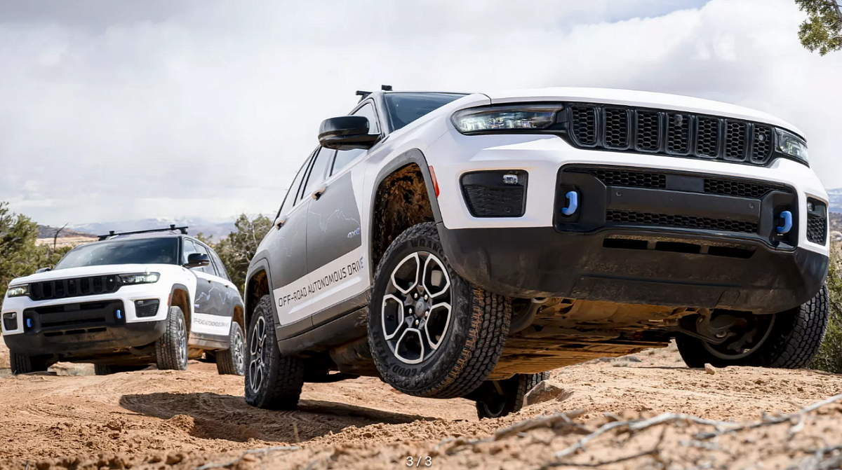Jeep разрабатывает автономный внедорожник Grand Cherokee 4xe