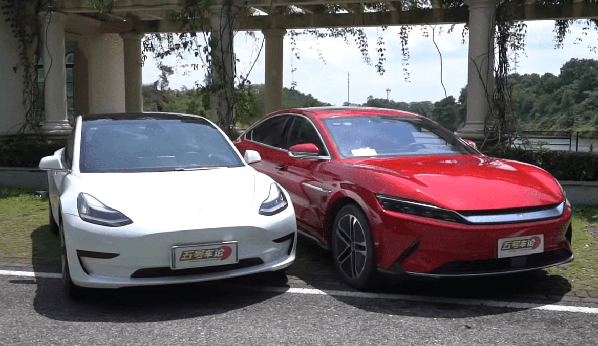 BYD и Tesla возглавили мировой рейтинг электромобилей