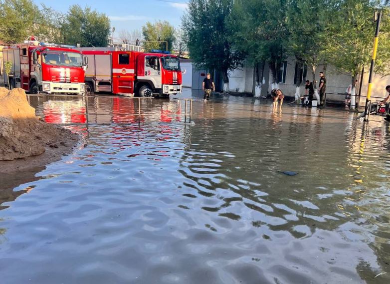 Одну из махаллей Ташкента частично затопило (фото)