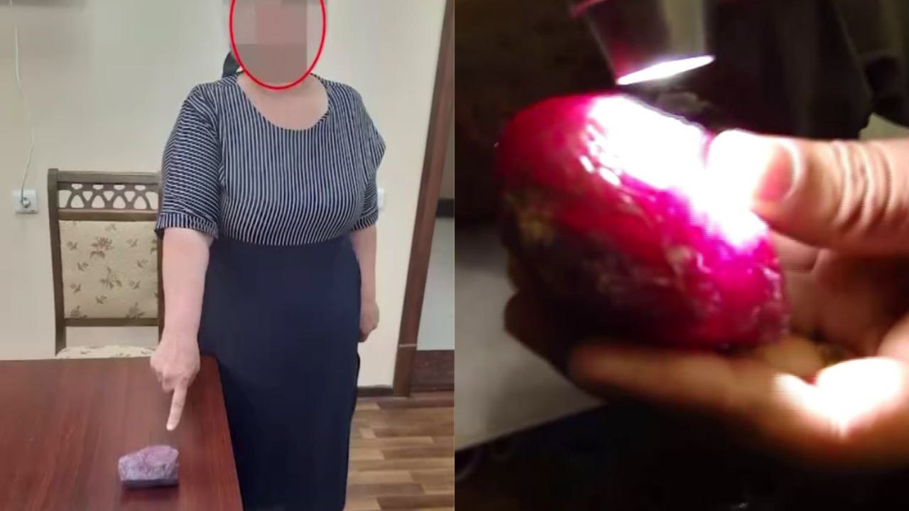 В Ташкенте женщина хотела выручить за рубин $300 тысяч (видео)