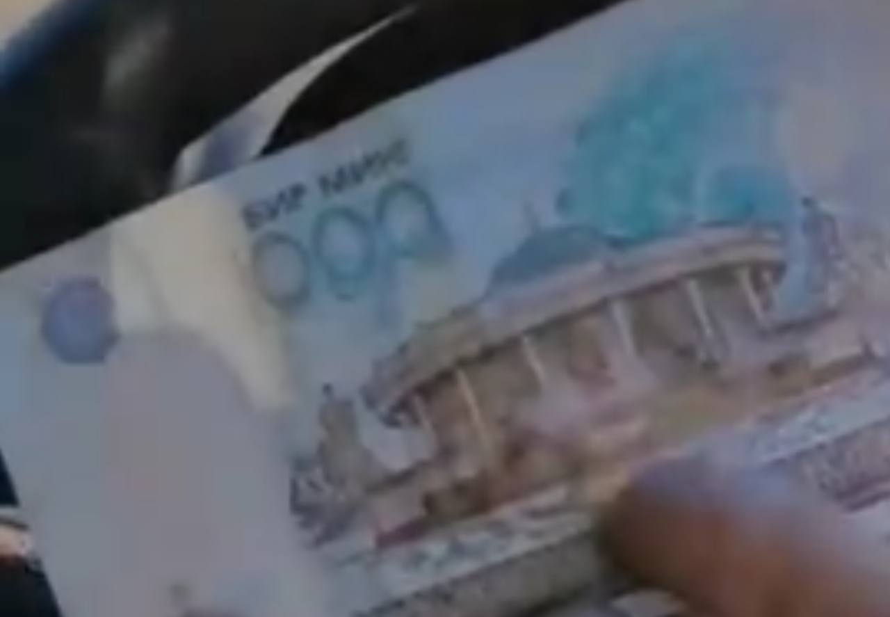 В России узбекистанец расплатился с таксистом узбекскими сумами
