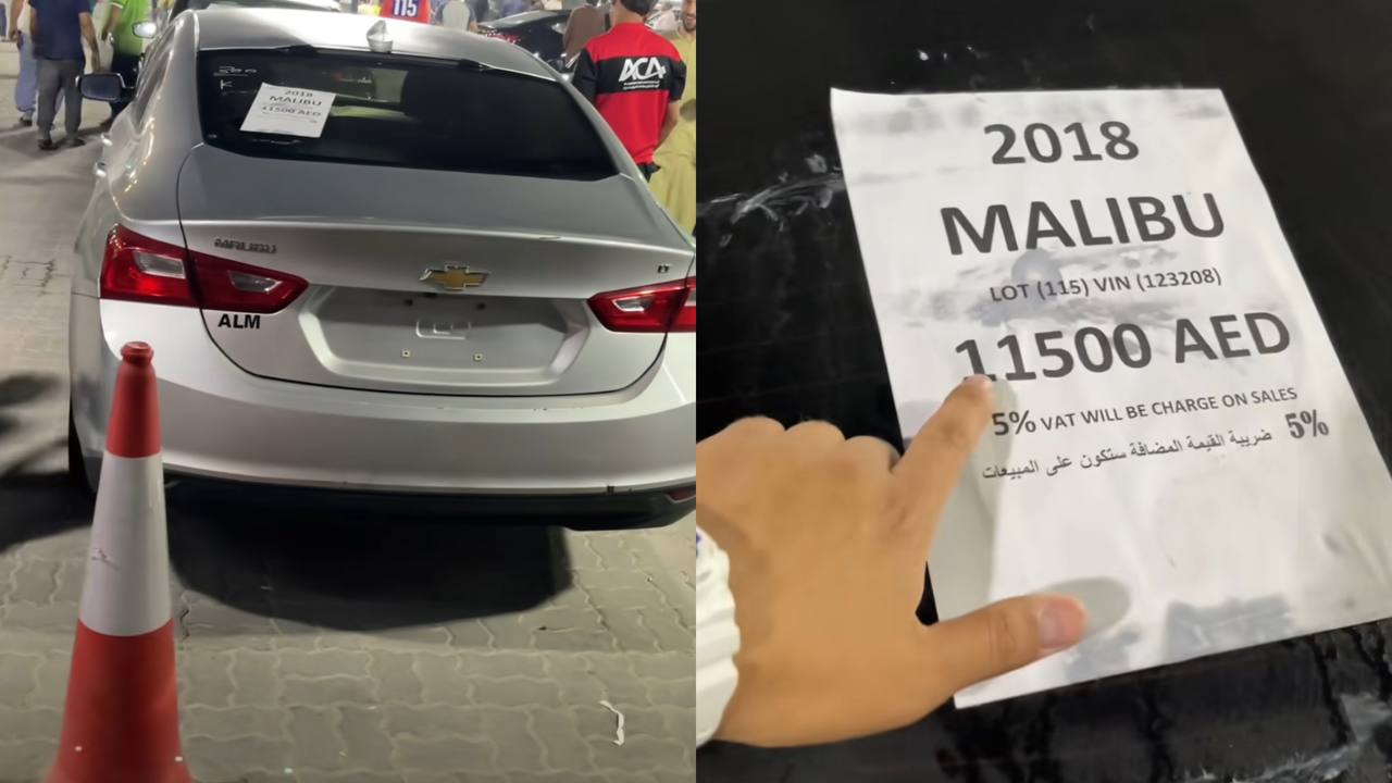 Узбекский автоблогер показал Chevrolet Malibu-2 на аукционе за $3 000