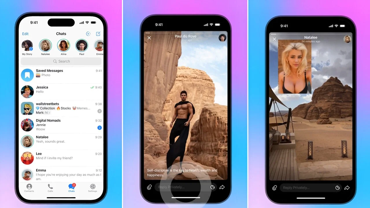 Telegram в июле запустит Stories