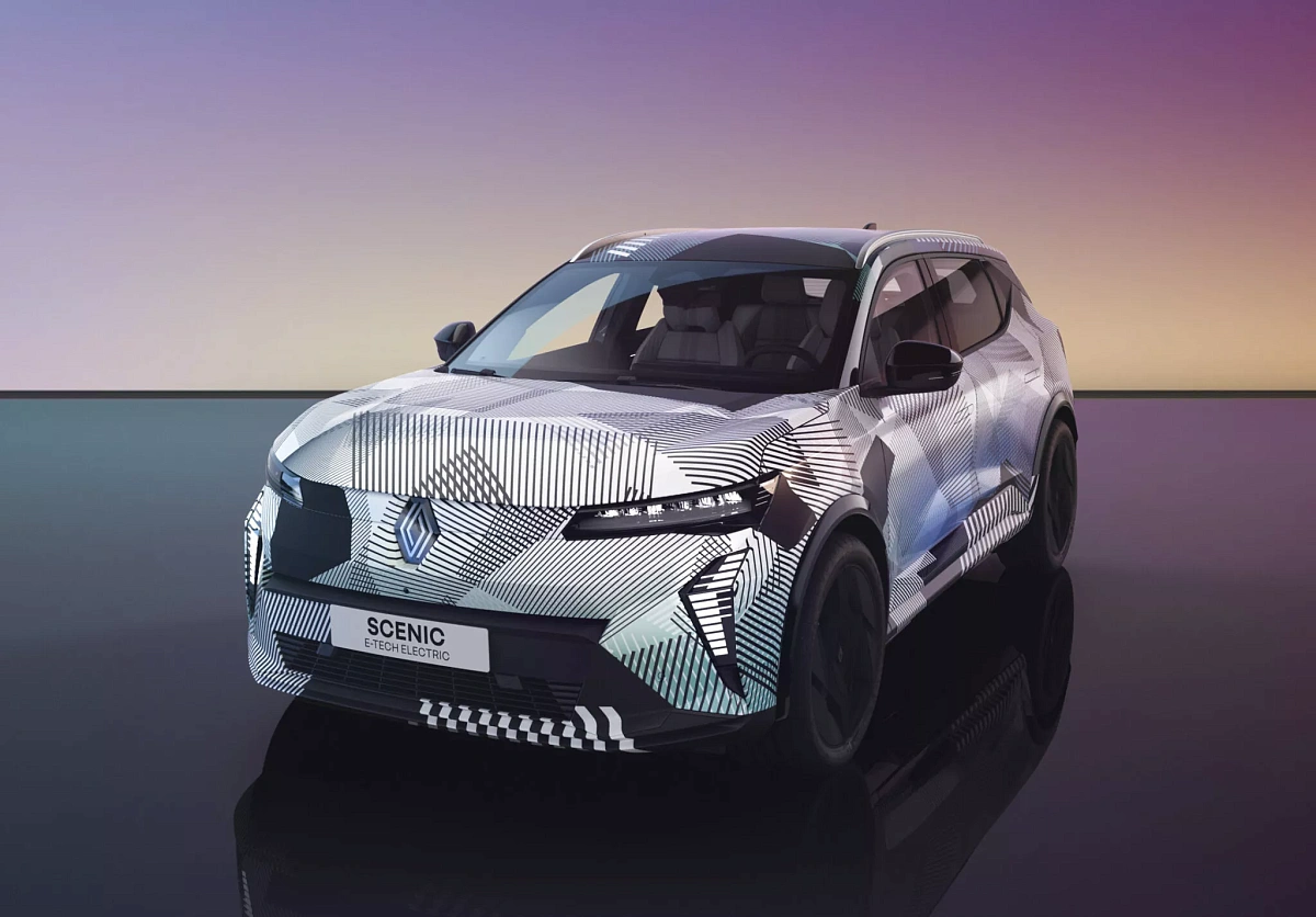 Renault анонсировал кроссовер Scenic E-Tech