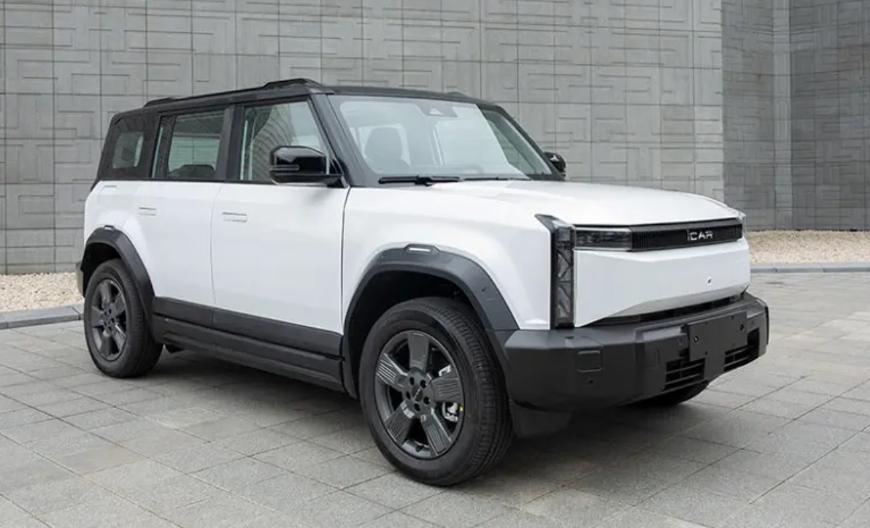 В сети рассекретили электрический внедорожник Chery iCar 03
