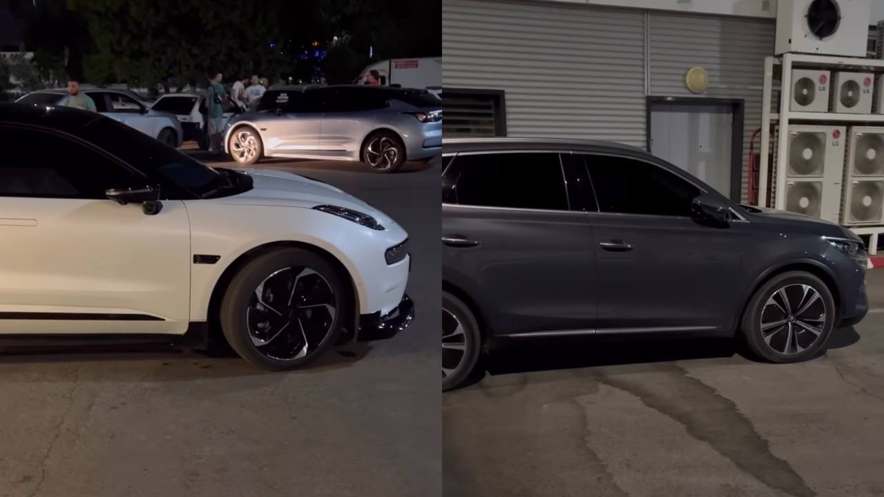 Узбекистанцы сравнили в гонке ZEEKR 001, BYD Tang и Mercedes-Benz W222