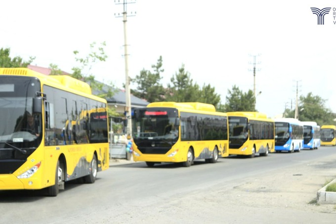 В Хорезм до конца года привезут 100 новых автобусов