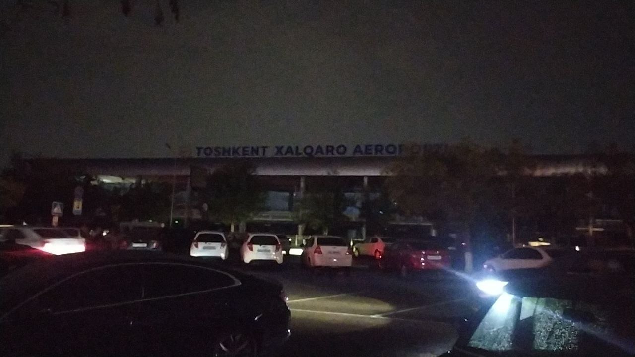 Аэропорт Ташкента оказался временно обесточен (видео)