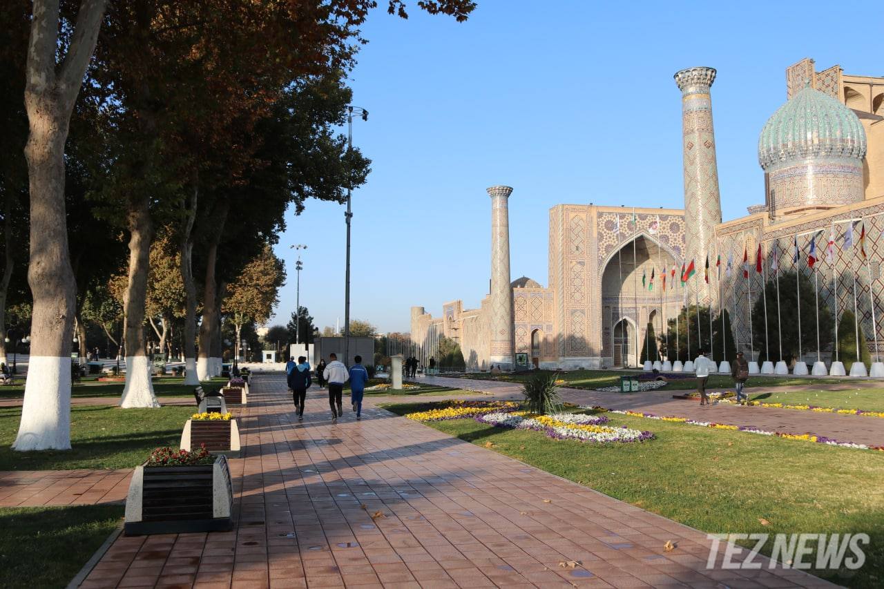 Обнародовано число иностранцев, побывавших на отдыхе в Узбекистане с начала года