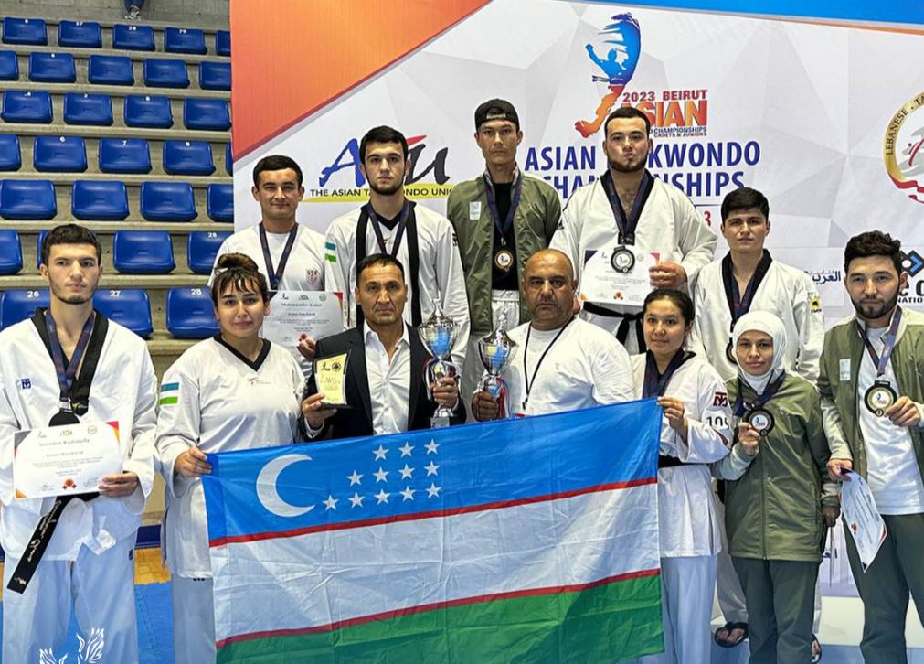 Узбекские паратхэквондисты завоевали 11 медалей на ЧА в Ливане