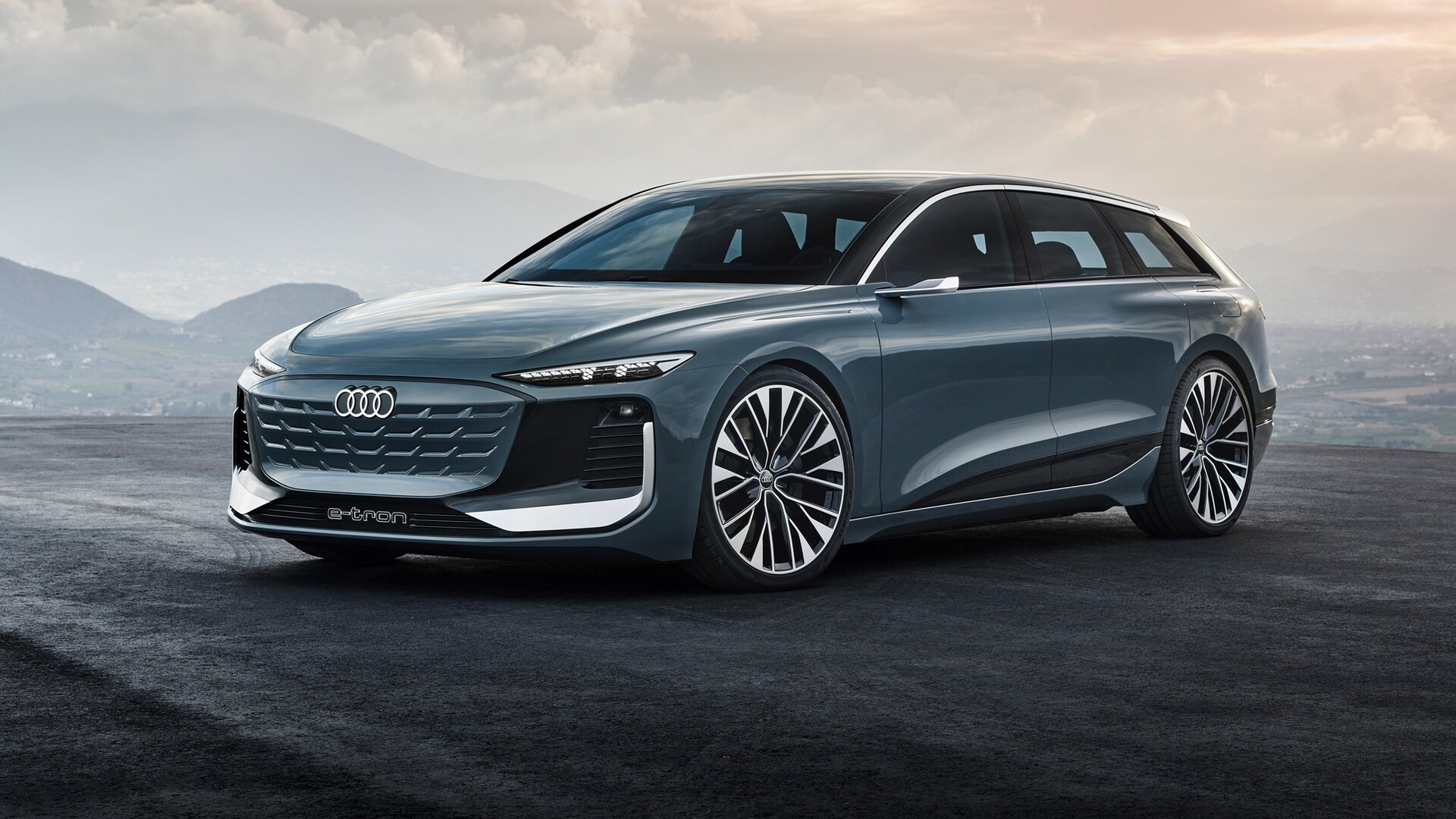 Audi тестирует A6 Avant E-Tron