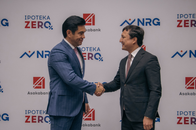 АО «Асакабанк» и NRG Uzbekistan представили новый продукт — Ipoteka «ZER0%»