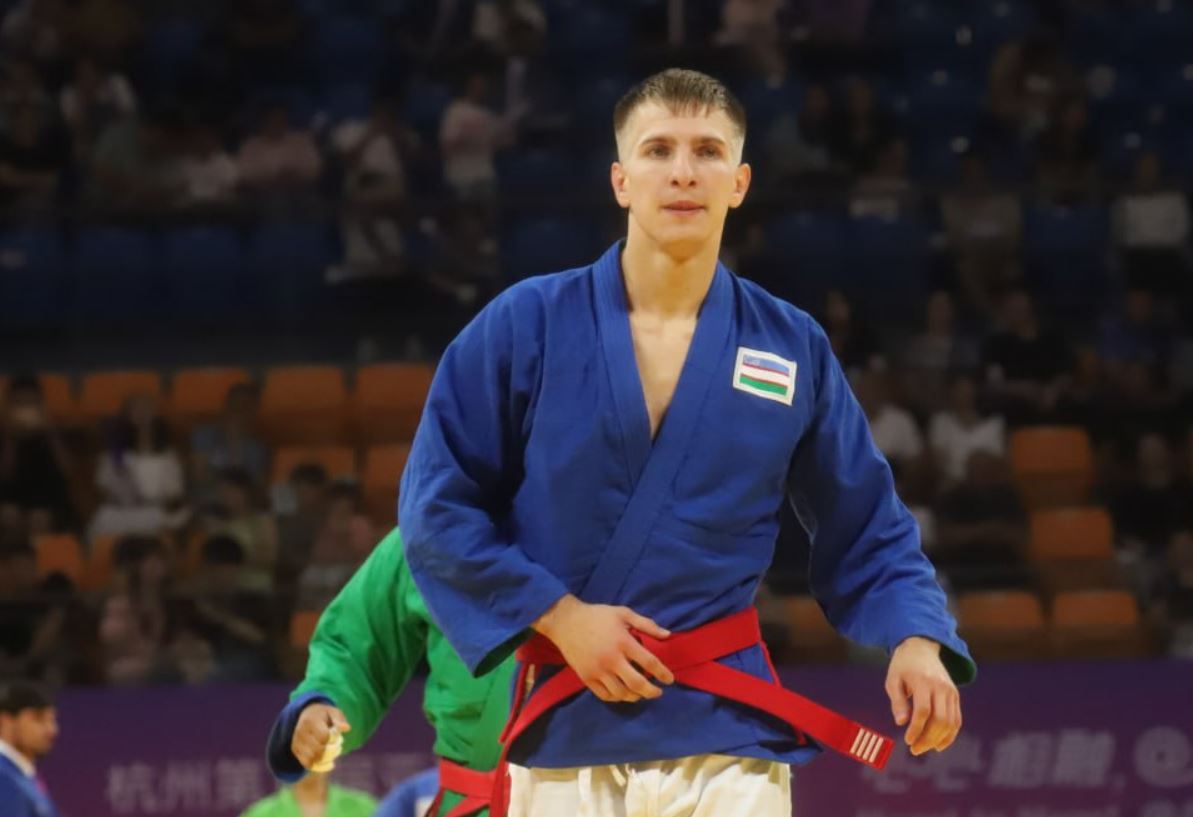 Узбекистанец Артём Штурбабин стал чемпионом Азиатских игр по курашу