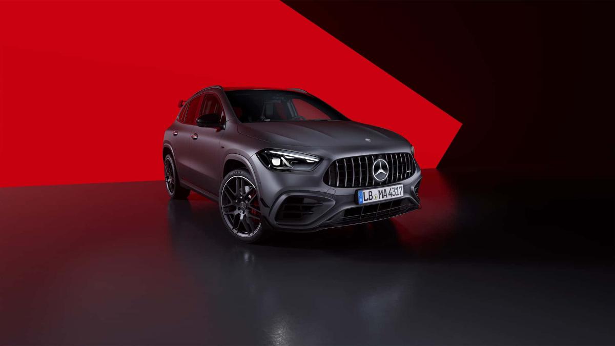 Mercedes презентовал заряженный Mercedes-AMG GLA 45 S