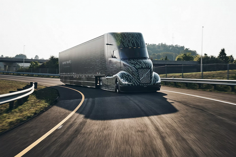 Volvo презентовала более экономичный SuperTruck 2