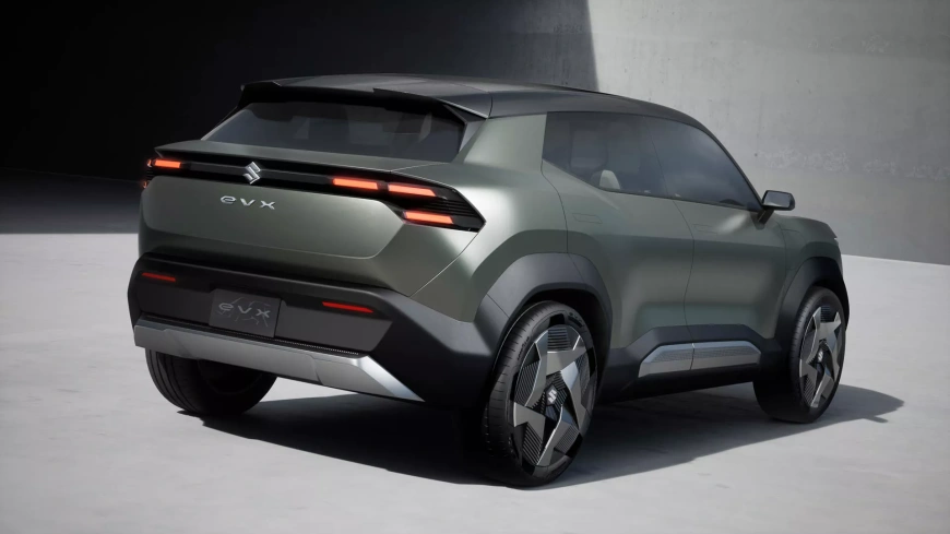 В сети появились рендеры электрокара Suzuki eVX 2025 модельного года (видео)