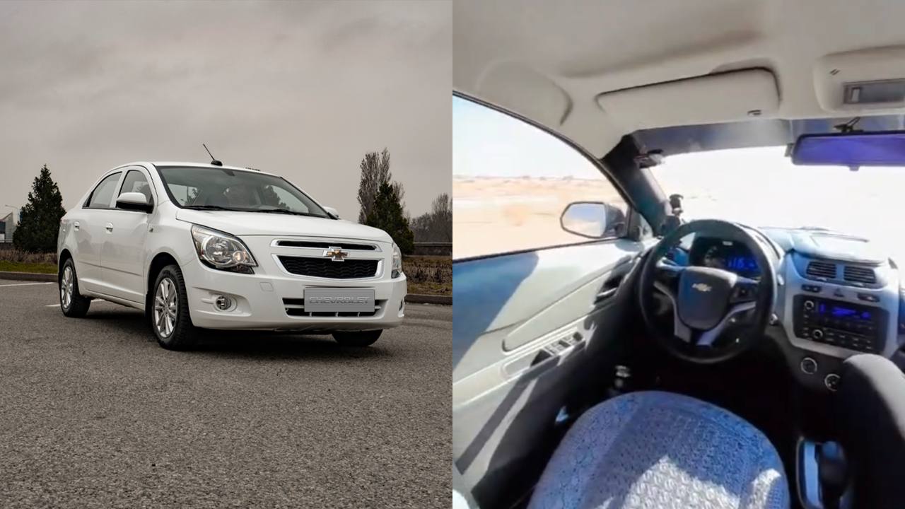 В Узбекистане мужчина установил «автопилот» на свой Chevrolet Cobalt
