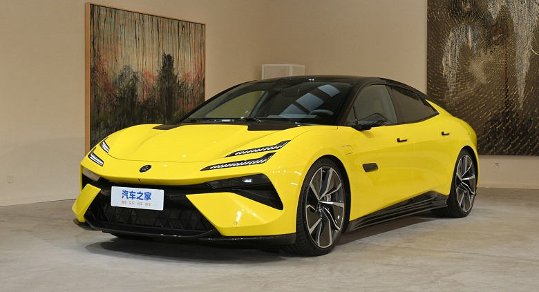 Lotus Emeya стал самым быстрым китайским серийным электрокаром