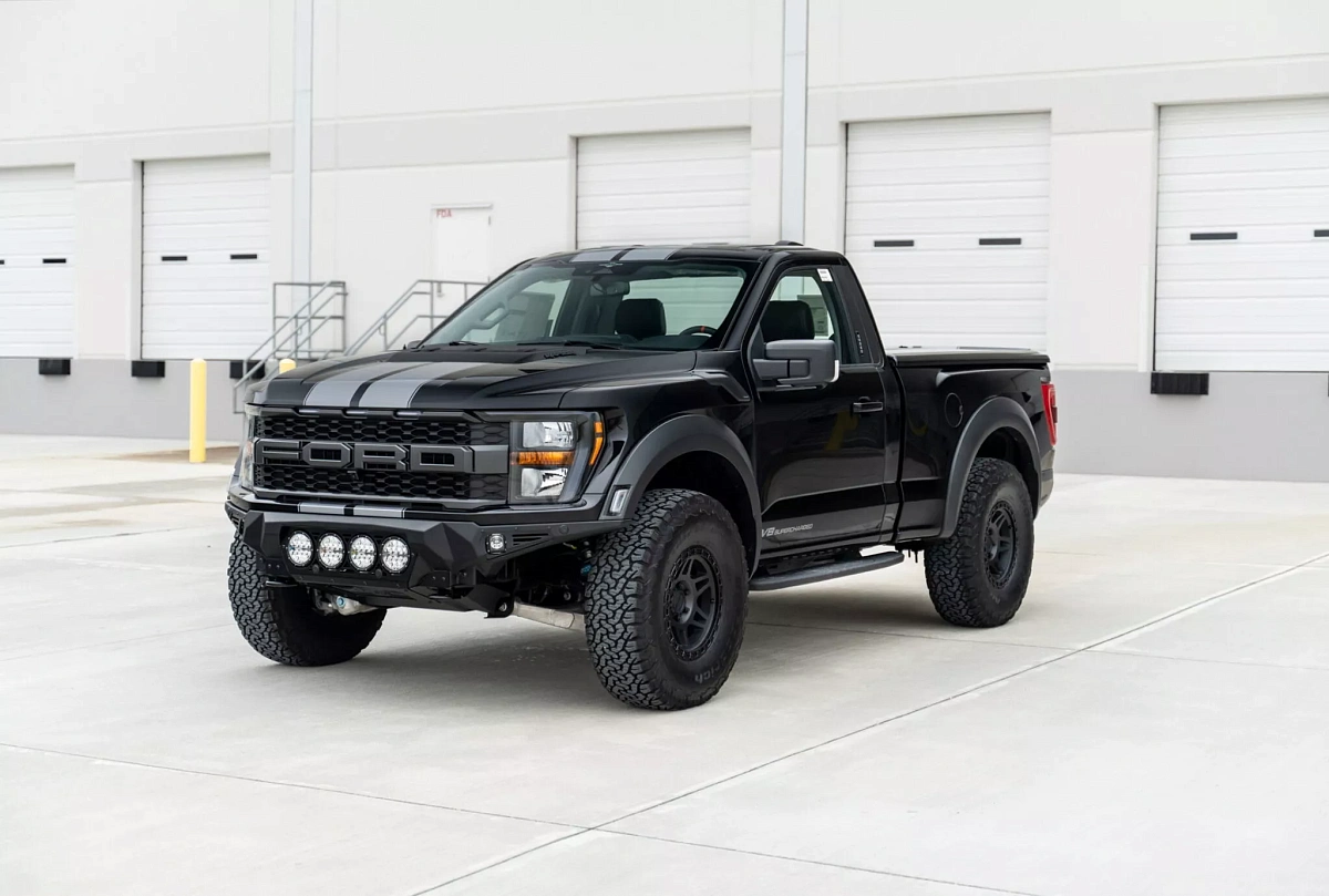 Тюнинг-ателье PaxPower презентовало Ford F-150 Raptor R с одной кабиной