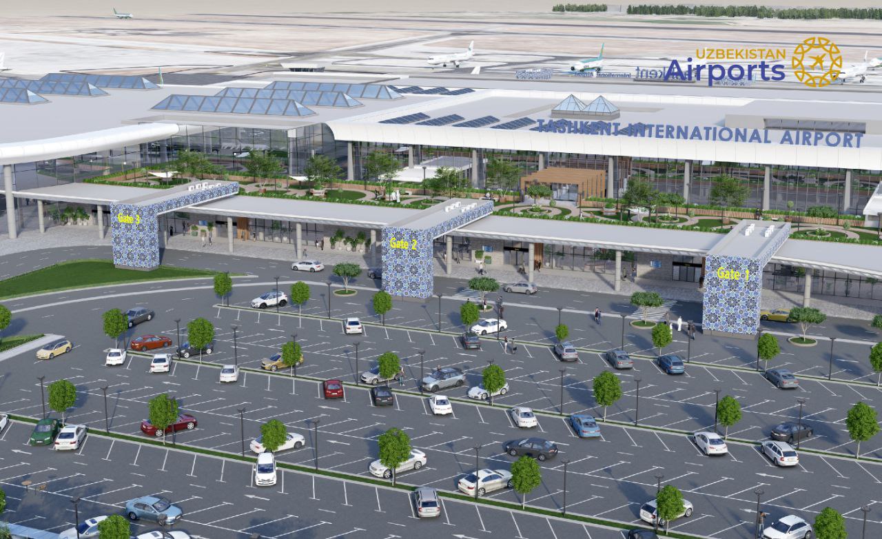 Как будет выглядеть международный аэропорт Ташкента после реконструкции