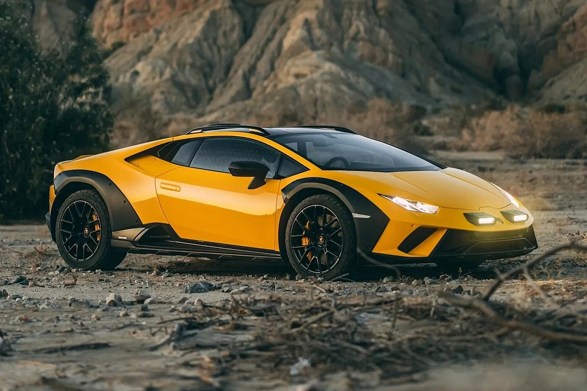 Lamborghini разработал систему активного развал-схождения колес