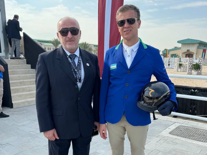 Глава Федерации конного спорта Узбекистана занял призовое место на соревнованиях в ОАЭ