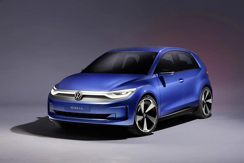 Volkswagen ID.2 будет заряжаться за 20 минут