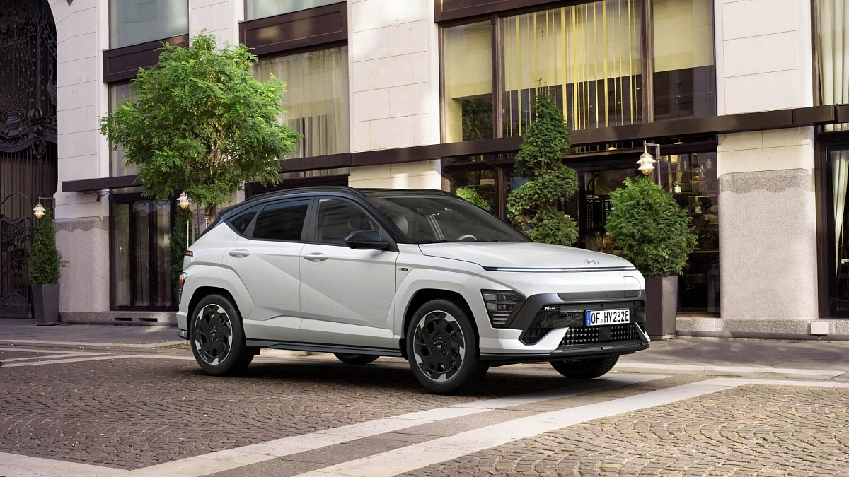 Hyundai презентовал спортивную версию электрокара Kona N Line