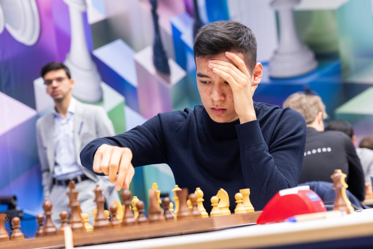 Нодирбек Абдусатторов занял третье место на турнире Tata Steel Chess