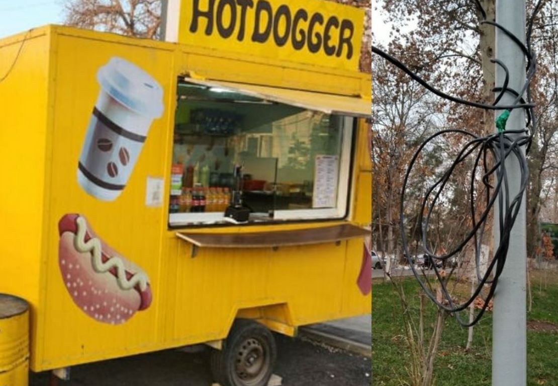 В Ташкенте фудтраки Hotdogger незаконно использовали электричество на 1 млрд сумов