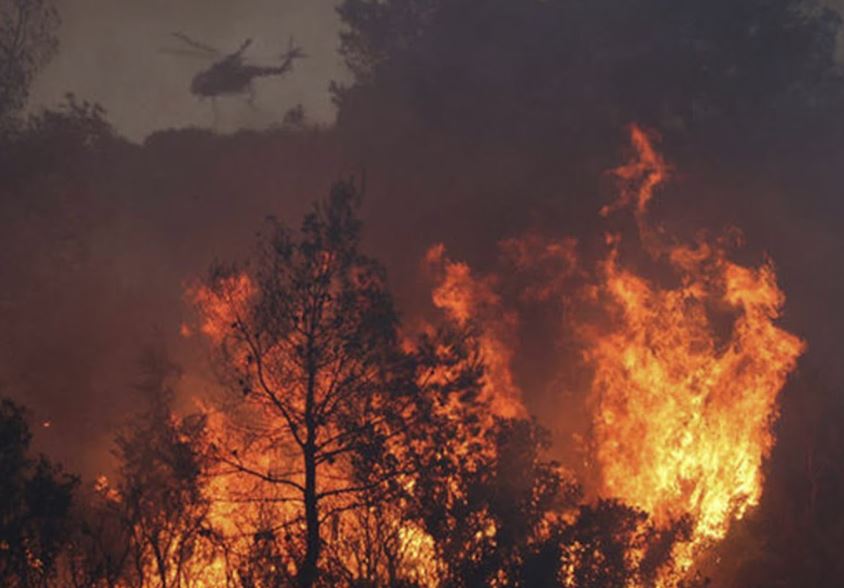 В Чили бушуют сильные лесные пожары, есть погибшие и пострадавшие