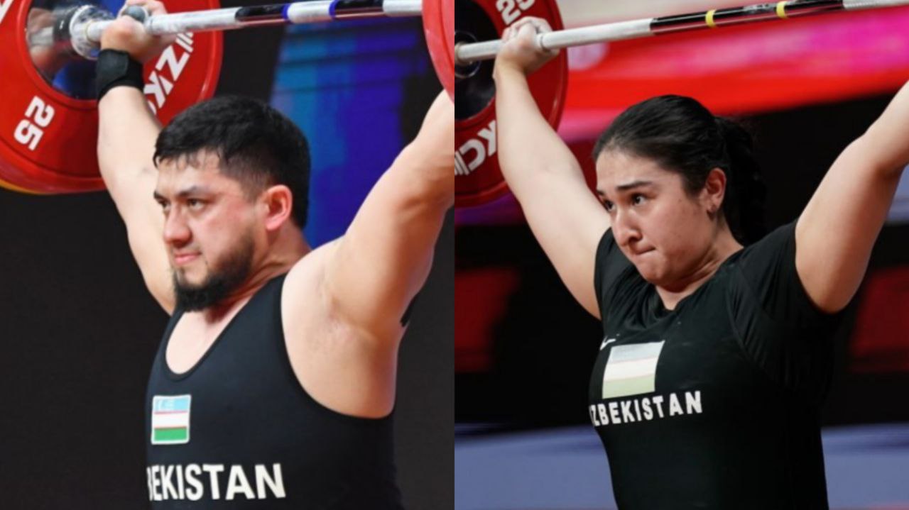 Тяжелоатлеты Усаров и Адашбаева завоевали шесть медалей на ЧА в Ташкенте