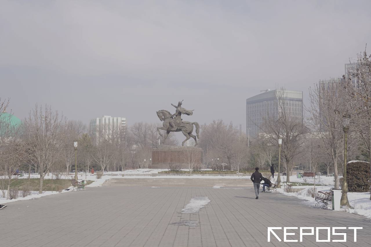 Уровень загрязнения воздуха в Ташкенте поднялся до «оранжевого»