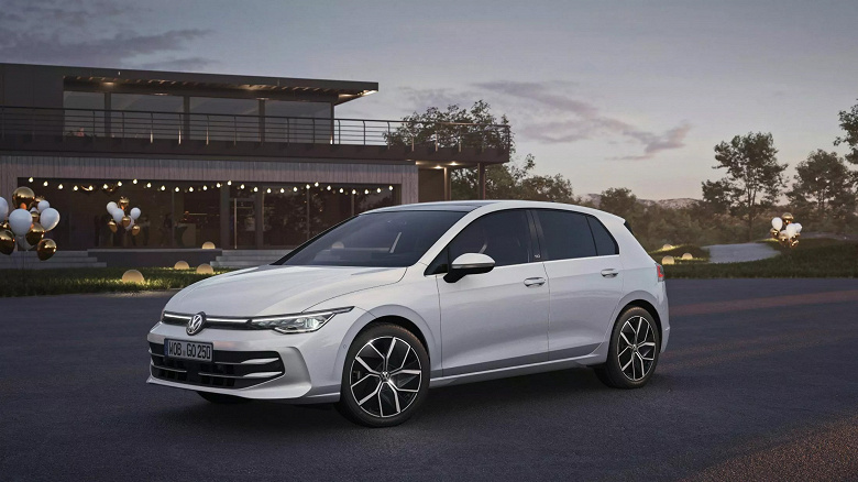 Volkswagen раскрыл цены своего нового Golf Mk8.5