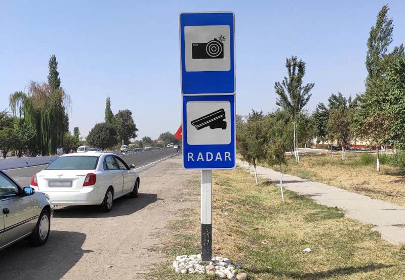 В Узбекистане возле школ и в местах частых ДТП появятся камеры
