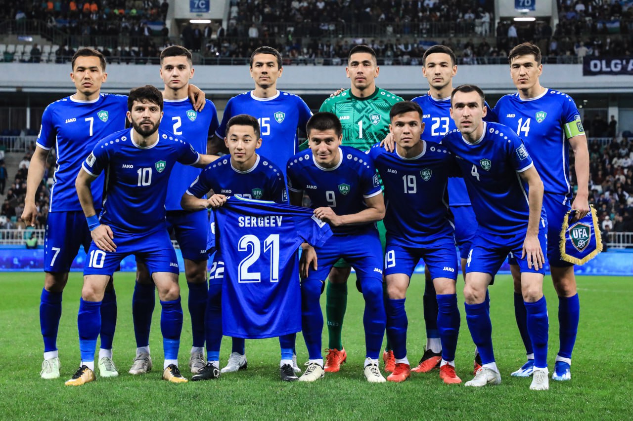Сборная Узбекистана снова поднялась в рейтинге ФИФА