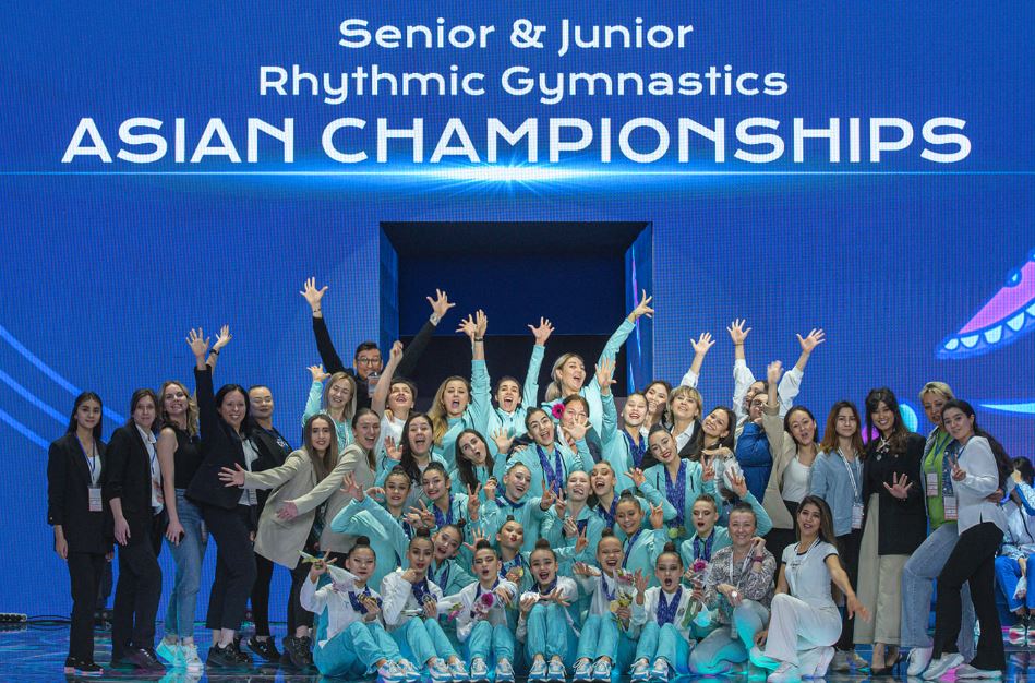 Узбекистан завершил ЧА по художественной гимнастике с 17 медалями