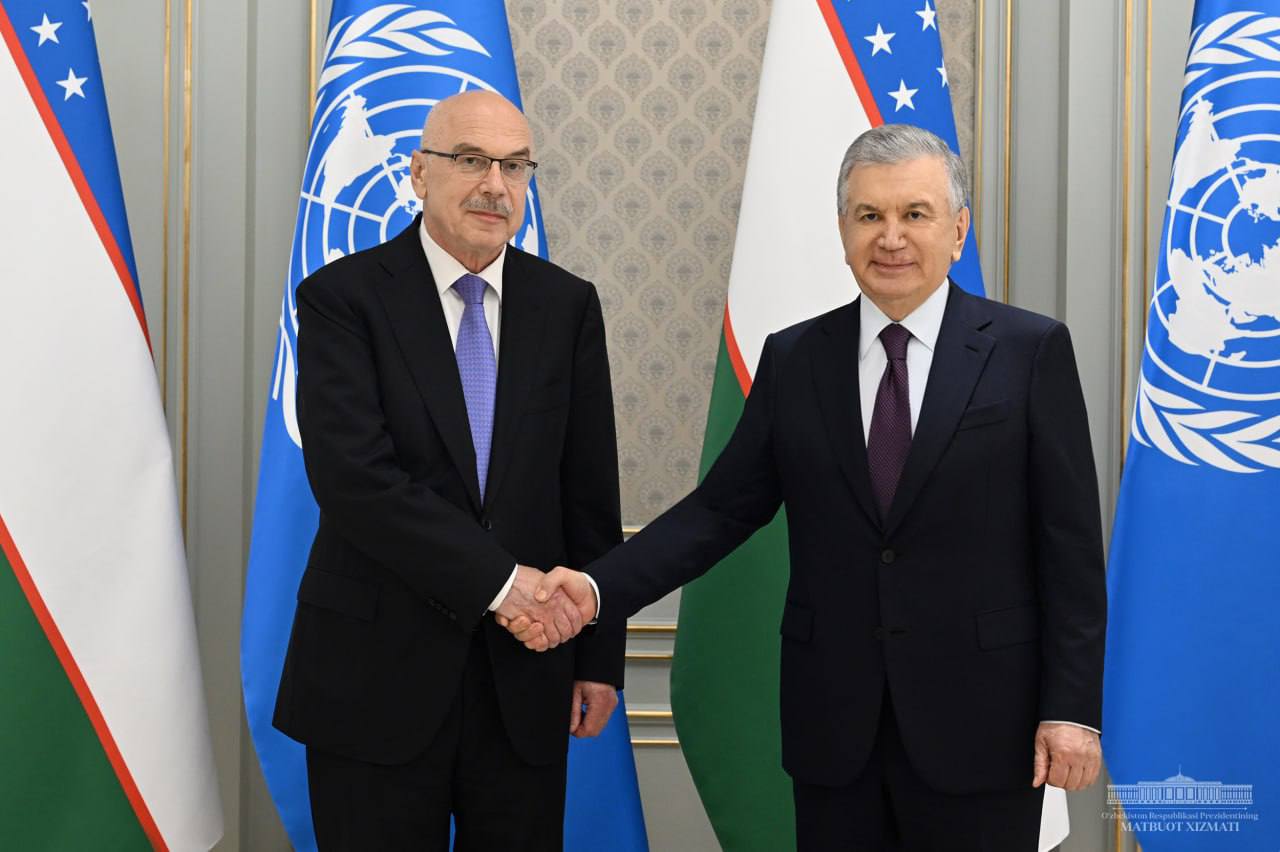Шавкат Мирзиёев принял главу Контртеррористического управления ООН 