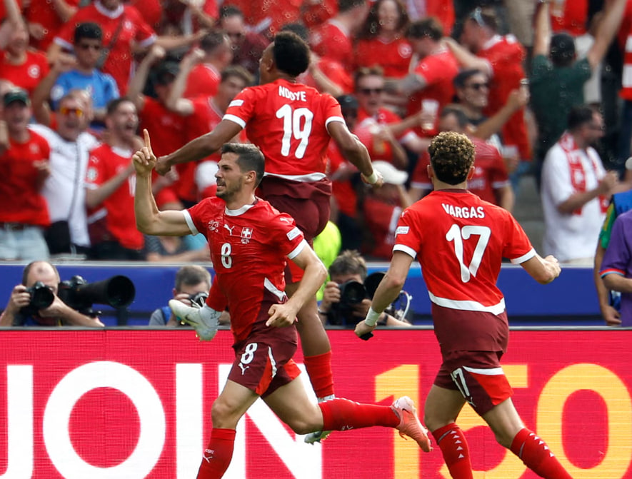 Швейцария выбила с Евро действующего чемпиона Италию