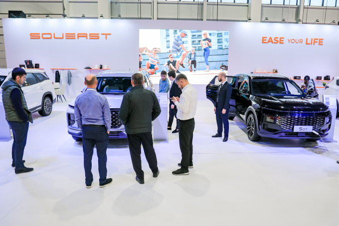 Бренд SOUEAST успешно представил кроссоверы S09 и S07 на выставке Automechanika Tashkent 2024