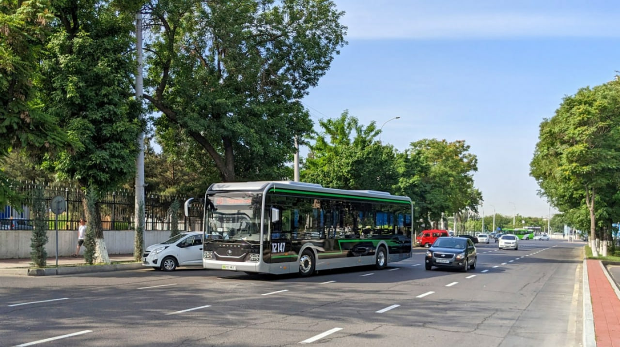 Toshkentning 7 ta koʻchasida umumiy uzunligi 18 km boʻlgan avtobus yoʻlaklari tashkil etiladi