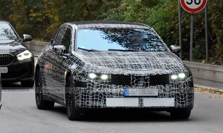 Новый седан BMW Neue Klasse впервые сняли на фото