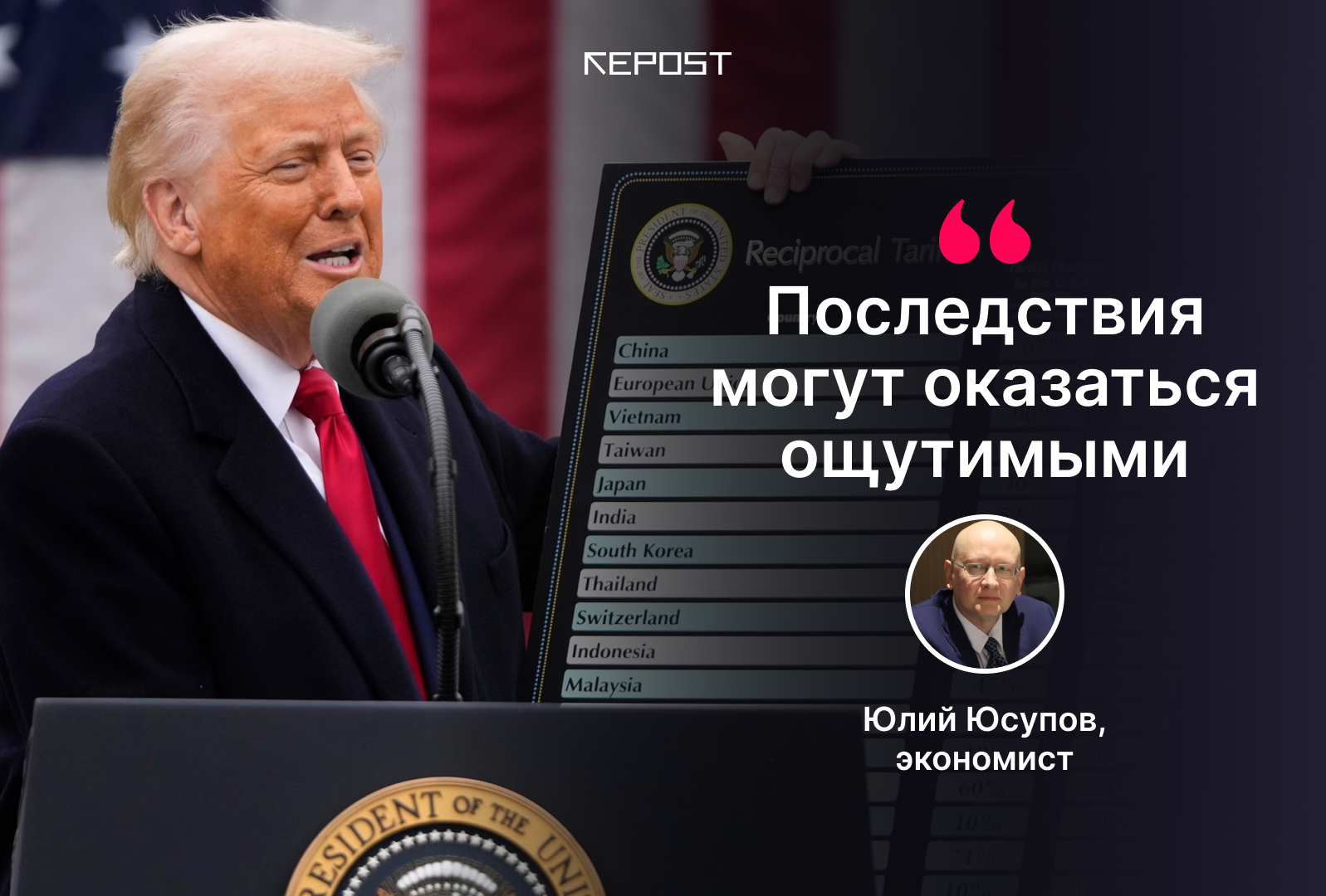 Трамп начинает торговую войну: как новые пошлины США скажутся на Узбекистане