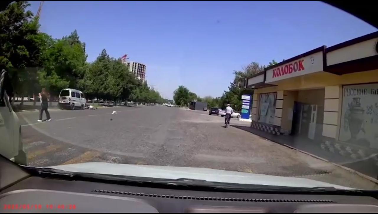 Toshkent viloyatida Damas “peshexod”dan o‘tayotgan piyodani urib yubordi