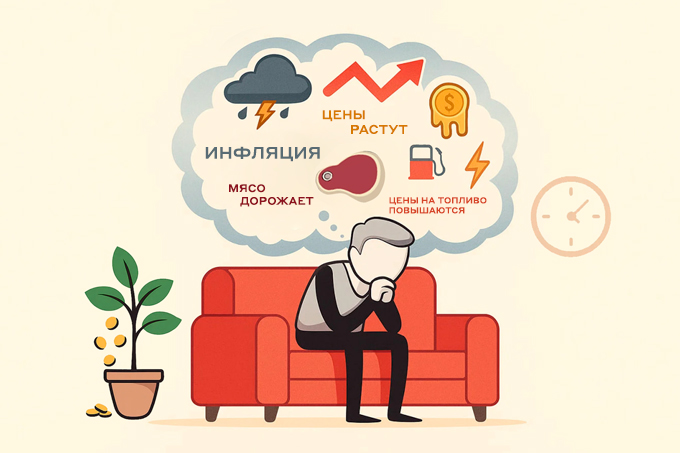 Инфляция и сбережения: Почему деньги теряют ценность