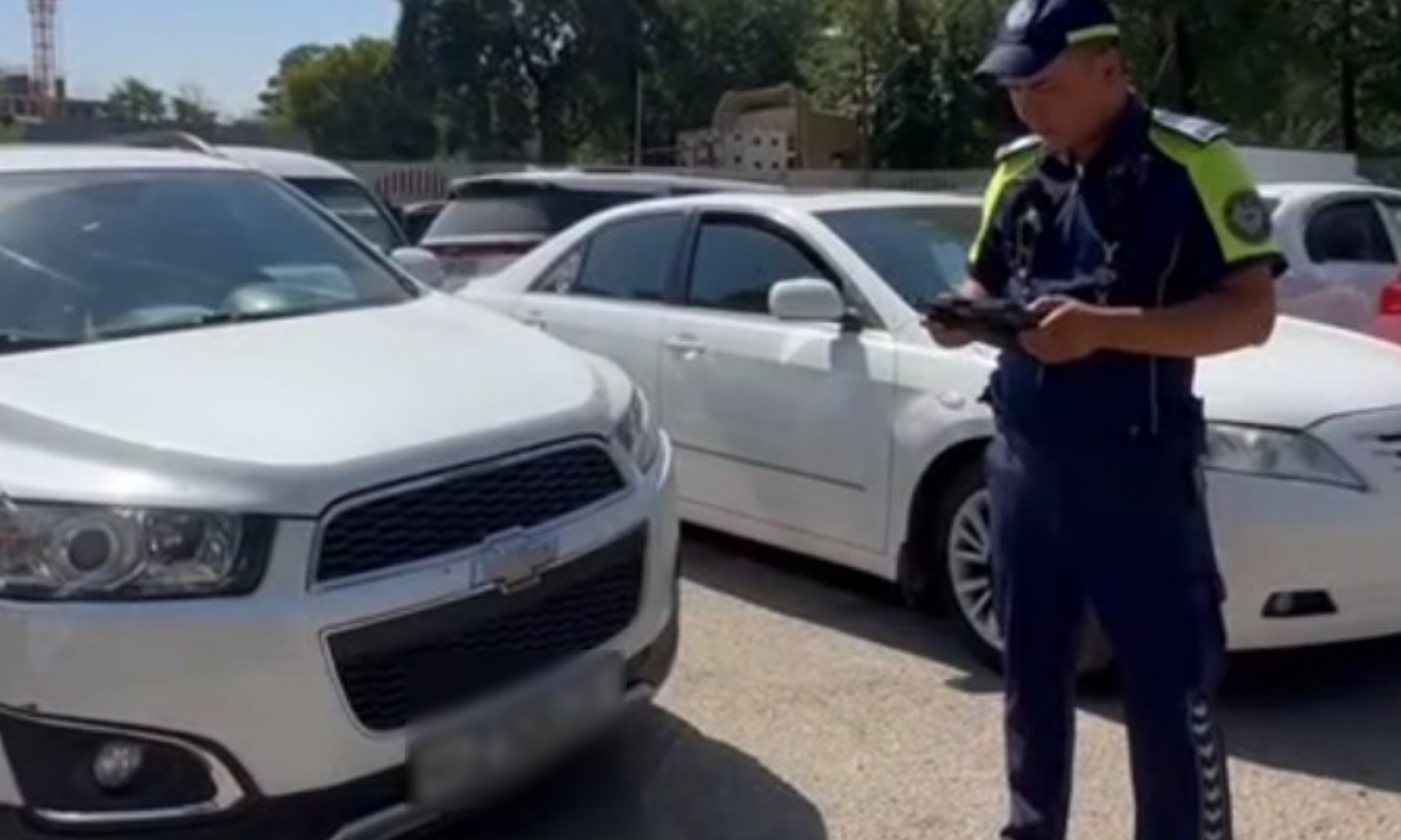 В Ташкенте водитель Captiva почти 130 раз нарушил ПДД