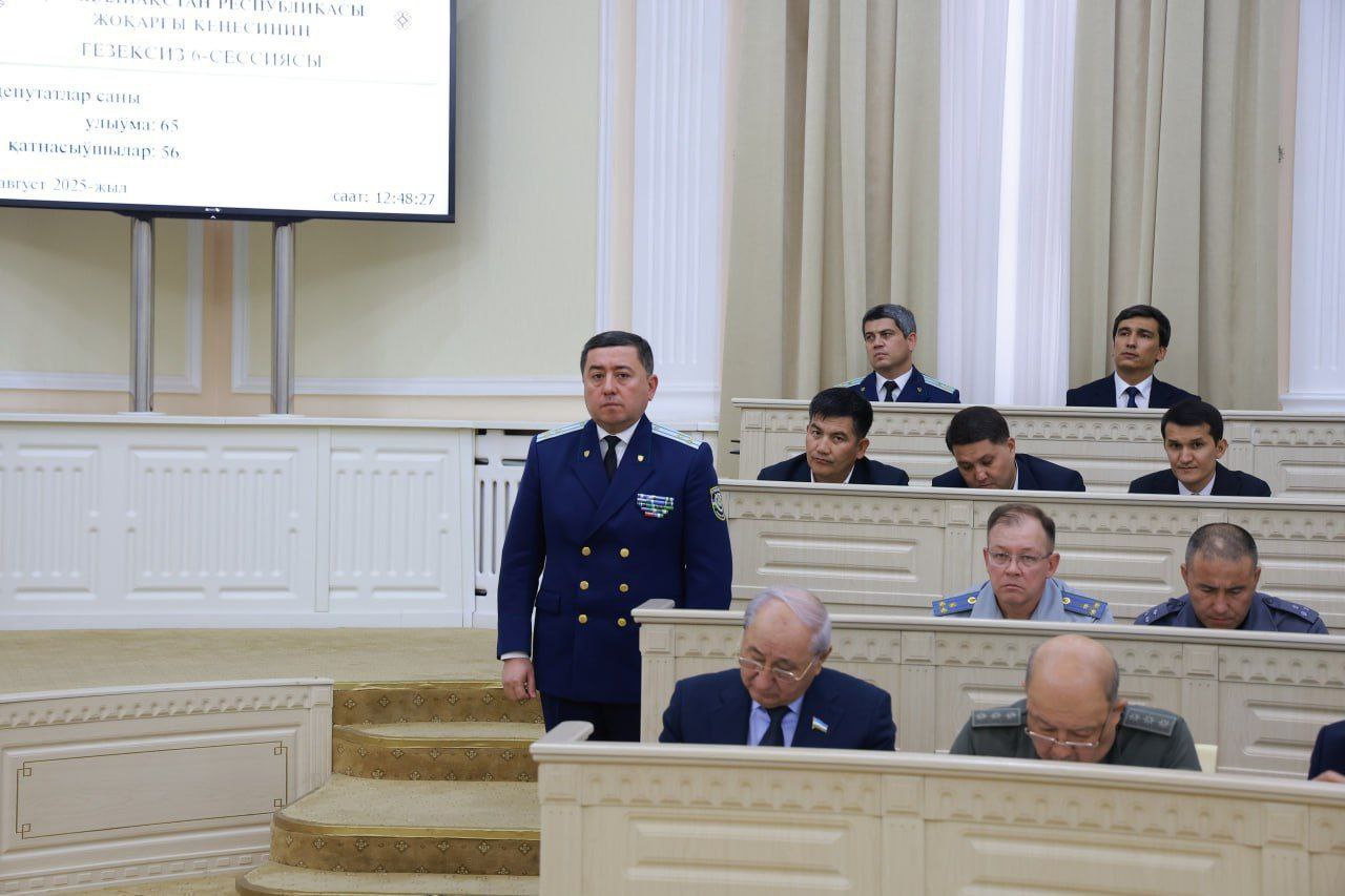 Шохрух Аминов стал новым прокурором Каракалпакстана
