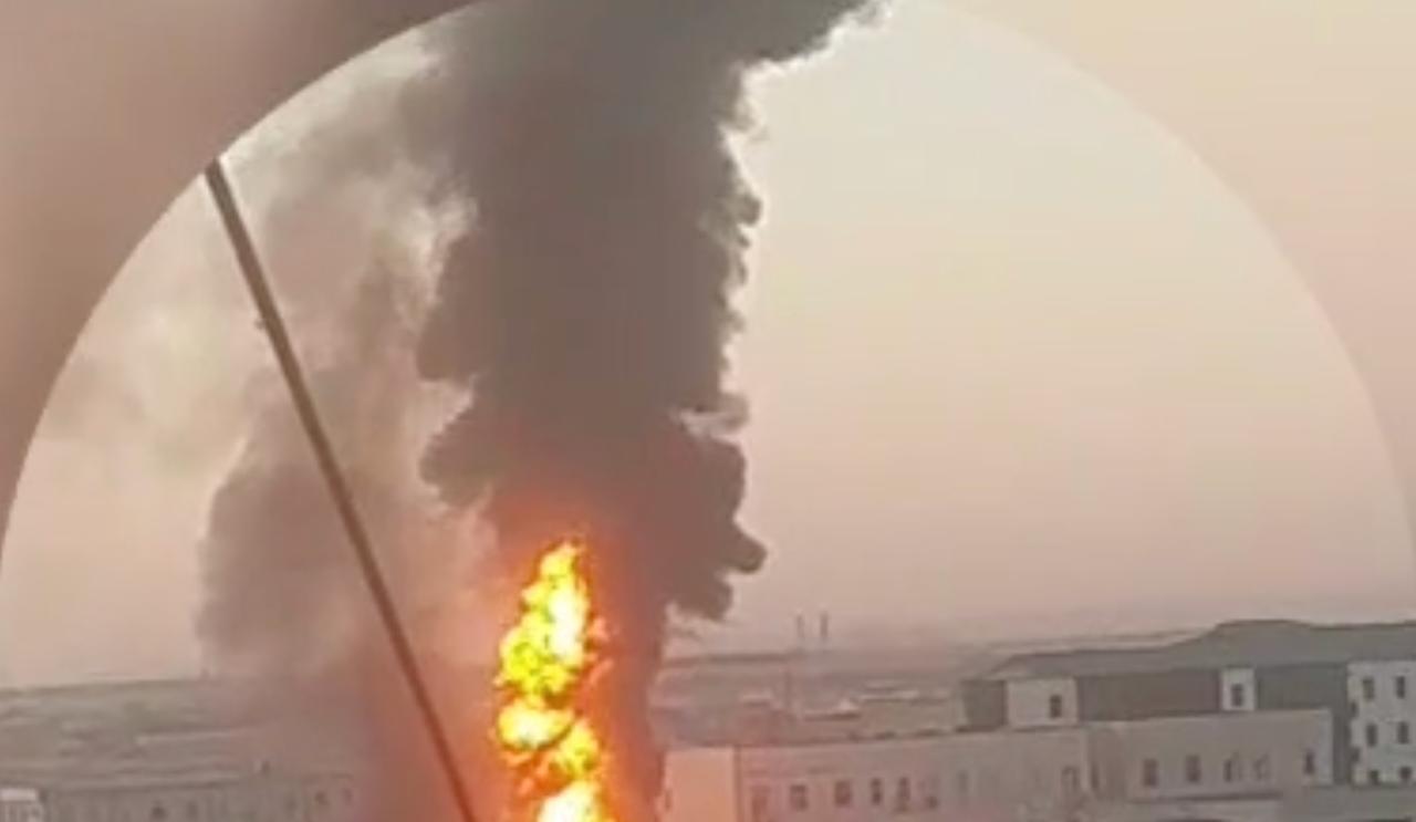 Urganchda zapravkadagi yong‘inda 3 tonna benzin yonib ketdi